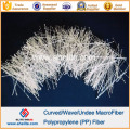 Concrete Fiber Reinforcement PP Wave Fiber